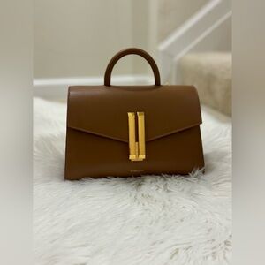 DeMellier Midi Montreal Bag - Deep Toffee Smooth